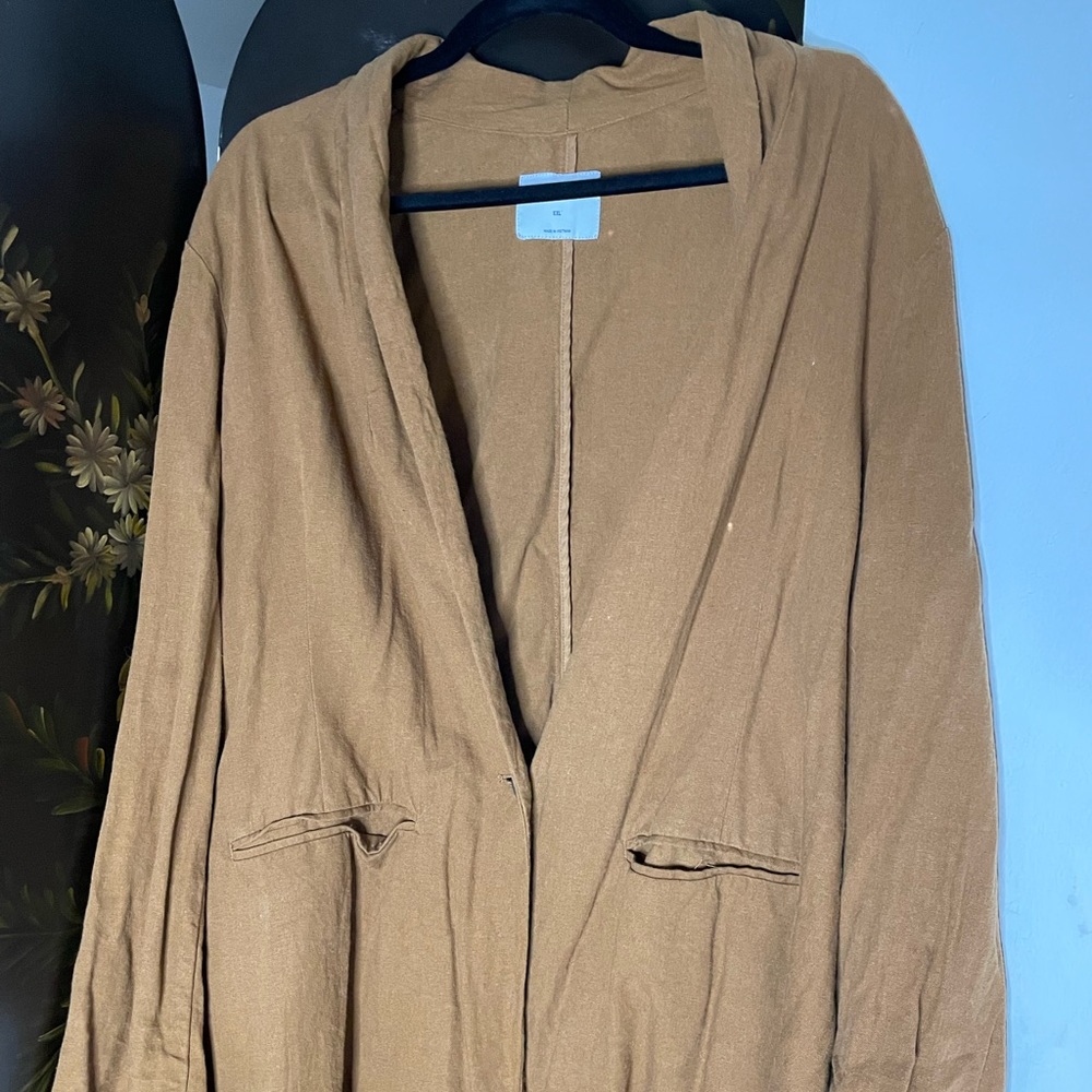 Linen Brown Blazer